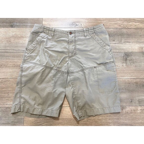 5.11 Tactical Other - 5.11 Tactical Switchback Mens 34x12 Cotton Cargo Multi Pocket Tan Shorts 73322